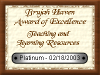 Brujah Haven Platinum Award