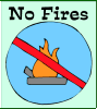 no fires allowed