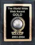 World Wide Web Awards Gold Award