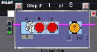 Program sequence screenshot by kind permission of LabVIEW,a registered TradeMark of National Instruments